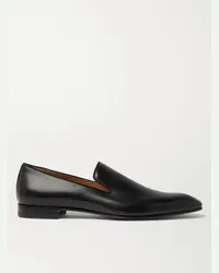 Christian Louboutin Dandelion Leather Loafers Schwarz