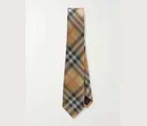 7cm Checked Mulberry Silk-Jacquard Tie