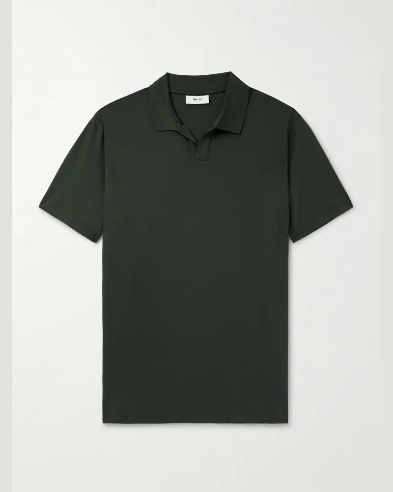 NN 07 Paul 3525 Organic Cotton Polo Shirt Green