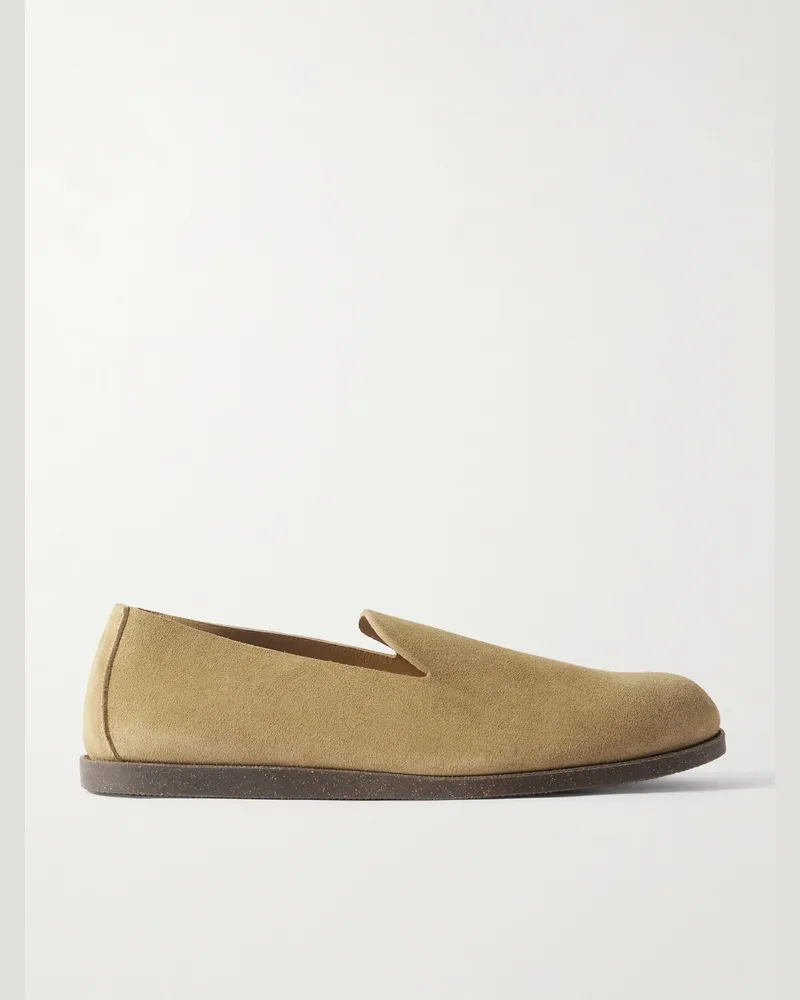 YUKETEN Loafers aus Veloursleder Neutral