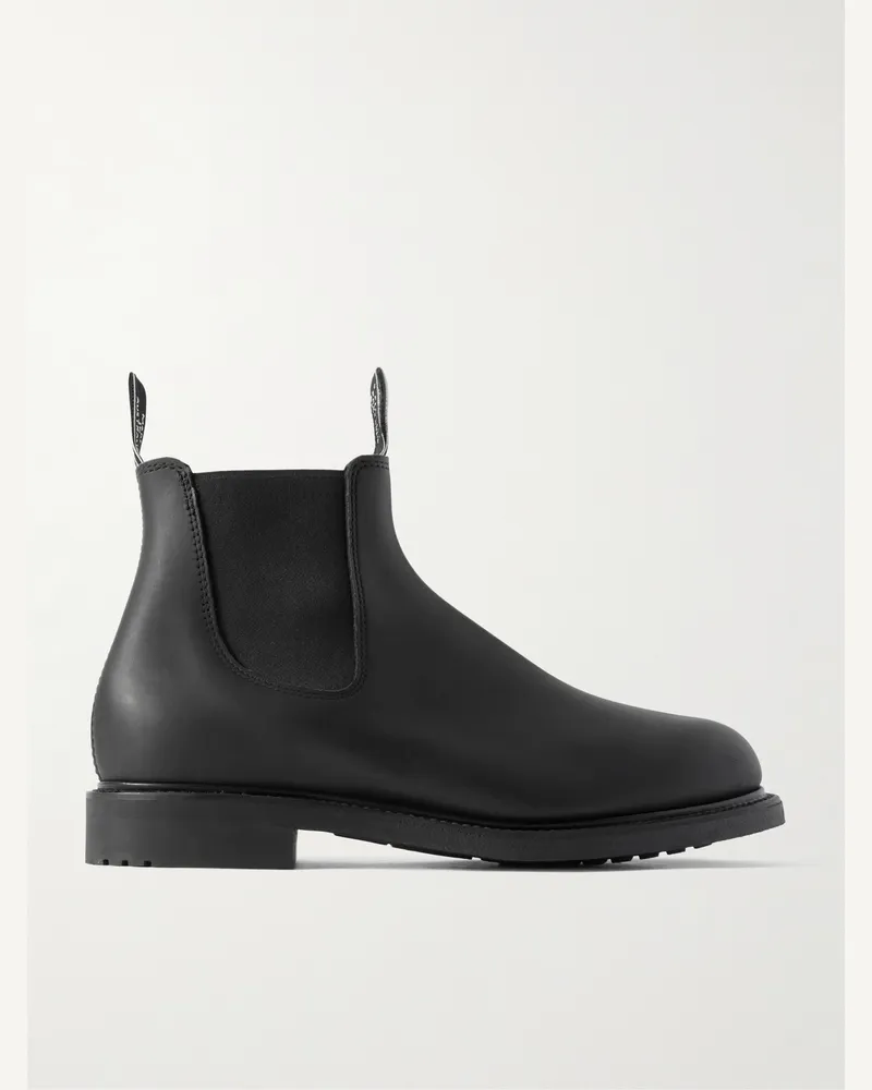 R.M.Williams Gardener Leather Chelsea Boots Black