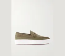 Paqueboat Suede Penny Loafers