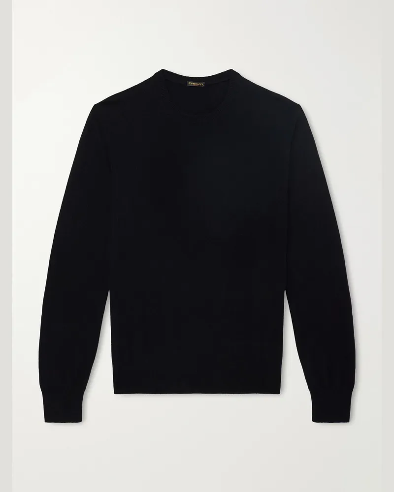 Rubinacci Cashmere Sweater Black