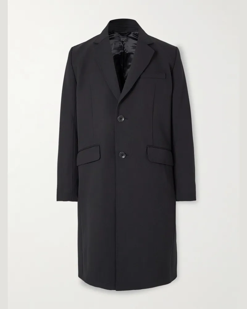 Rag & Bone Beckett Mantel aus Twill aus einer Wollmischung Schwarz