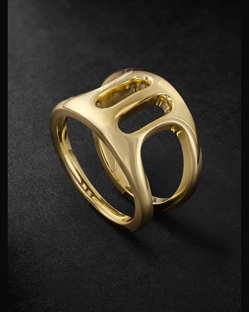 HOORSENBUHS Phantom III Ring aus 18 Karat Gold Gold