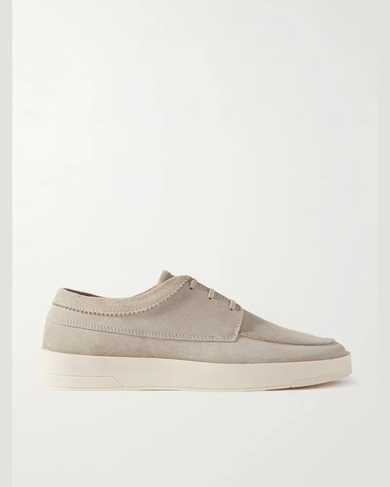 MR P. Peter Derby-Schuhe aus Veloursleder Neutral