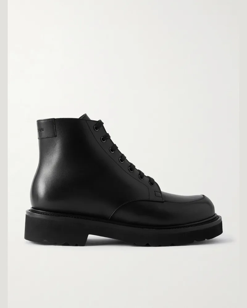 JM Weston Weston & Sons Leather Boots Black