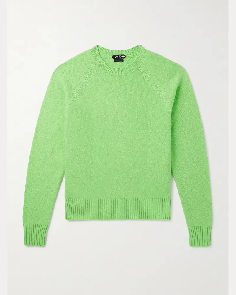 Tom Ford Pullover aus Kaschmir Grün
