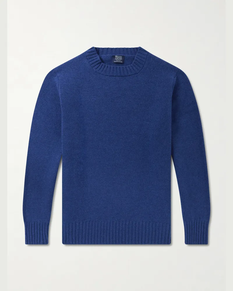 William Lockie Wool Sweater Blue