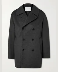 MACKINTOSH Dalton Peacoat aus einer Woll-Kaschmirmischung Grau