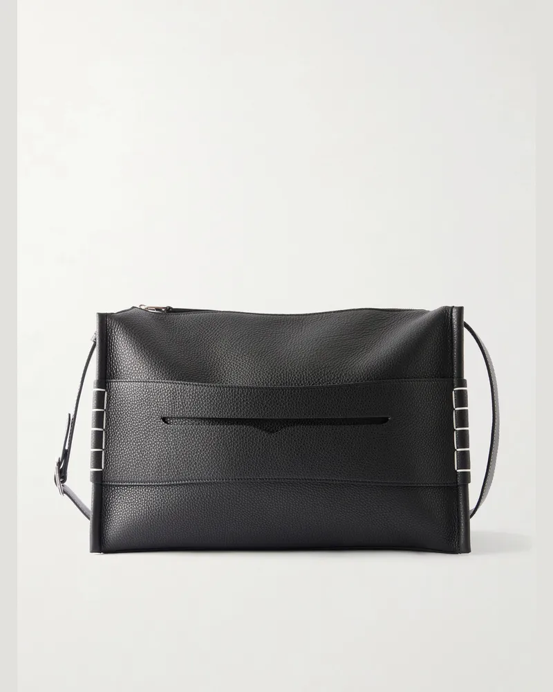 J.W.Anderson Leather Messenger Bag Black