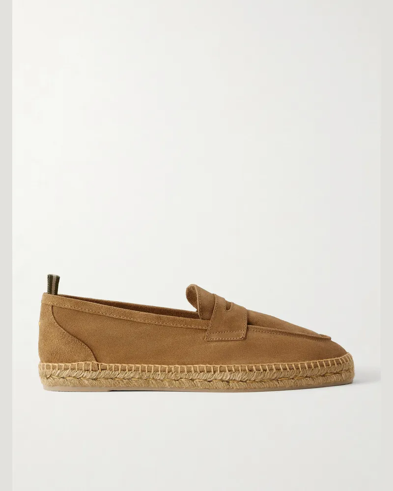 Castañer Nacho Suede Espadrilles Neutrals