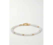 Lim Armband mit Perlen und vergoldeten Details
