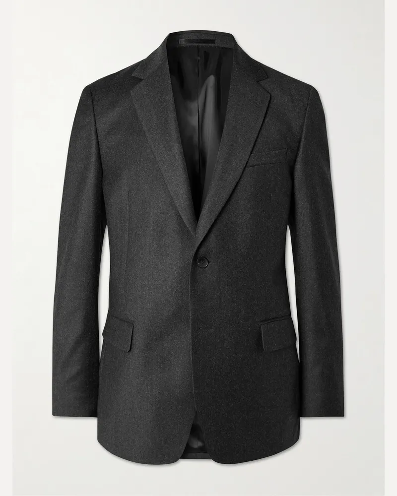 MR P. Regular-Fit Wool-Flannel Suit Jacket Gray