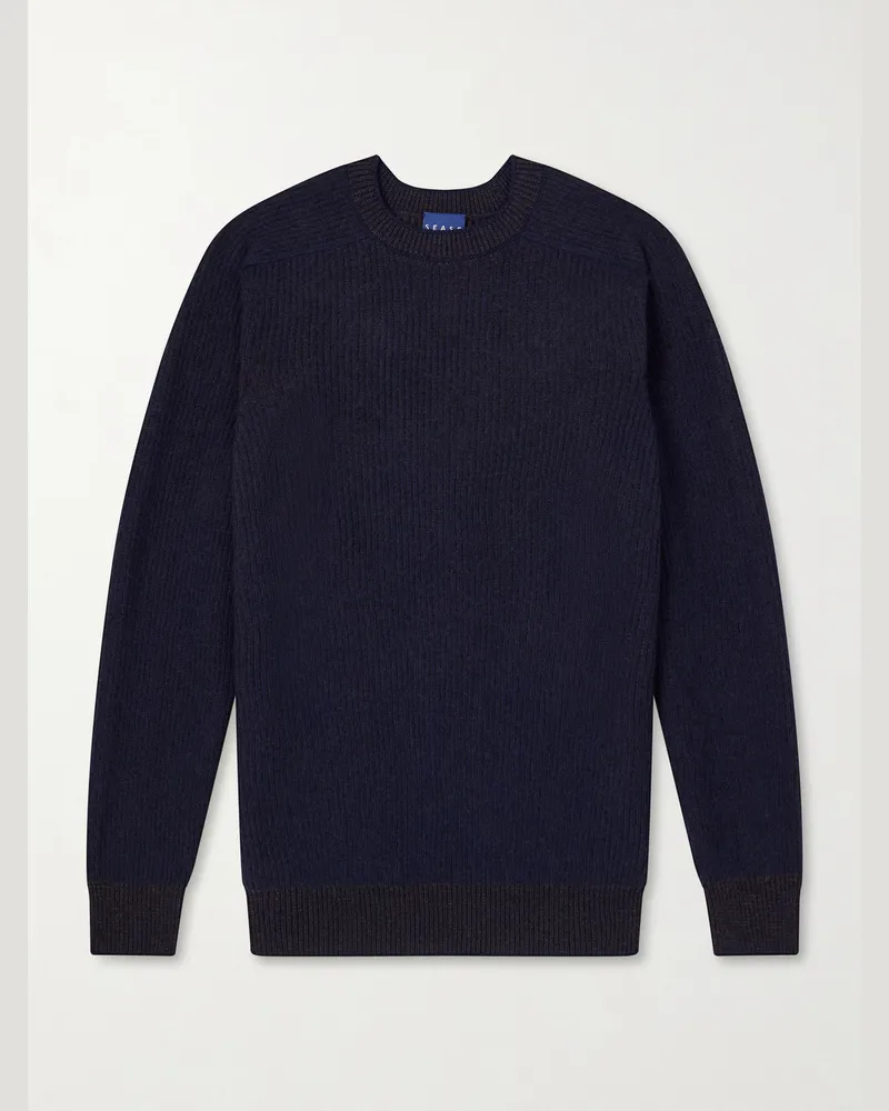 SEASE Dinghy Cashmere Sweater Blue