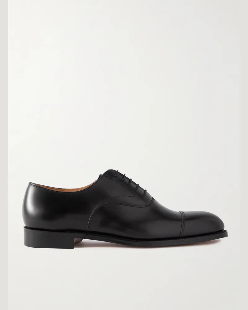 Grenson  Cambridge Oxford-Schuhe aus Leder Schwarz