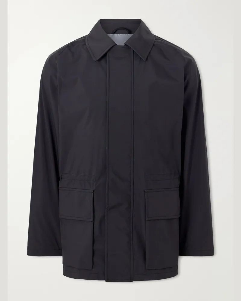 SAMAN AMEL Shell Jacket Black