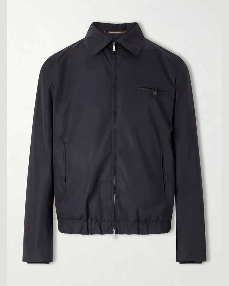 Slowear Woven Bomber Jacket Blue