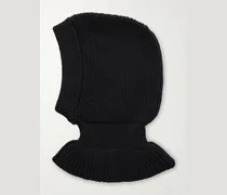 Ribbed Wool Balaclava