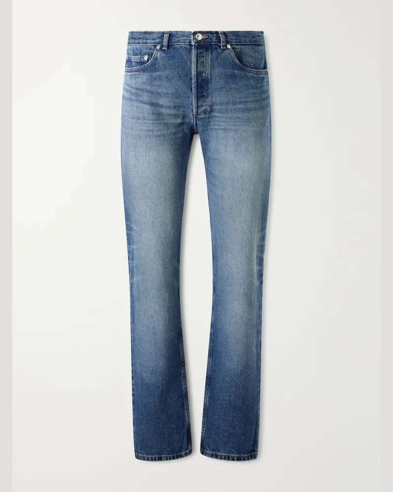 A.P.C. New Standard Straight-Leg Jeans Blue