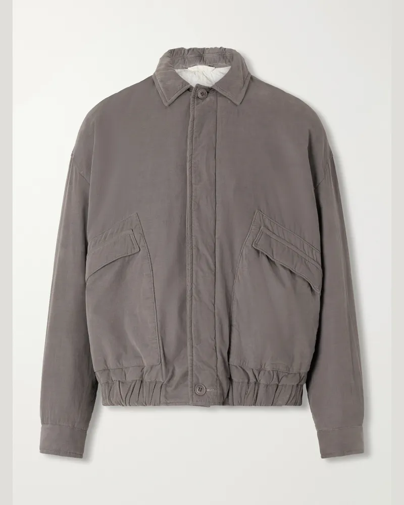 Casey Casey Auber Cotton-Corduroy Blouson Jacket Green