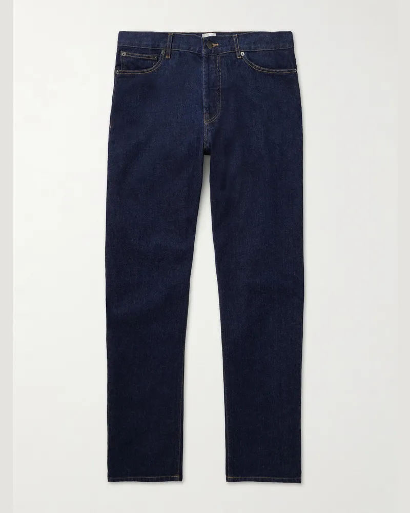 Sunspel Gerade geschnittene Jeans Blau