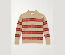 Master Striped Alpaca-Blend Sweater
