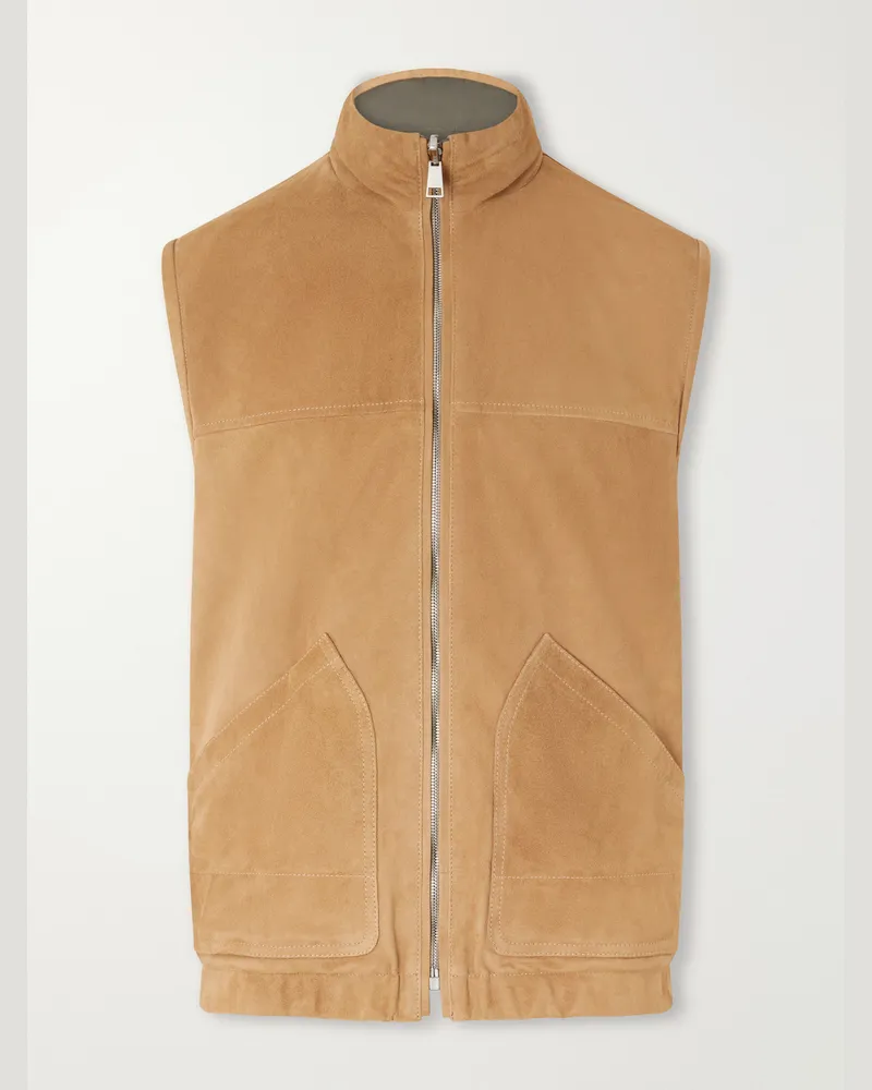 Valstar Reversible Suede Vest Neutrals
