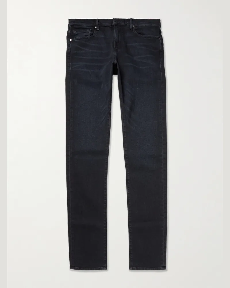 Frame Denim L'Homme Slim-Fit Dry Denim Jeans Blue