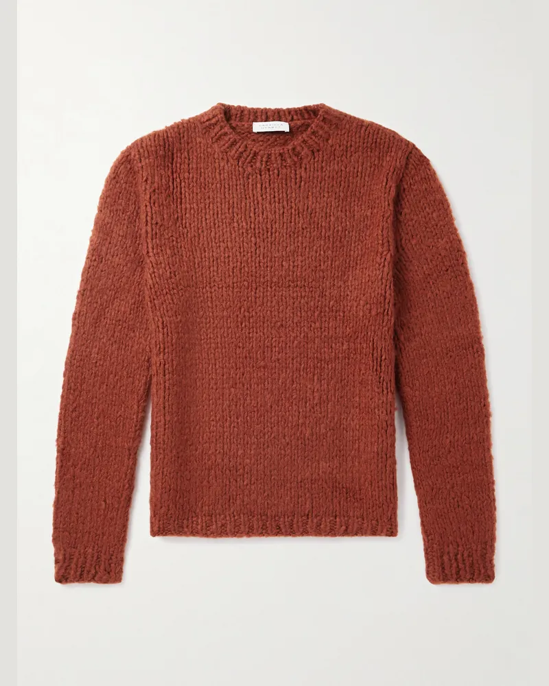 Gabriela Hearst Lawrence Welfat Cashmere Sweater Red