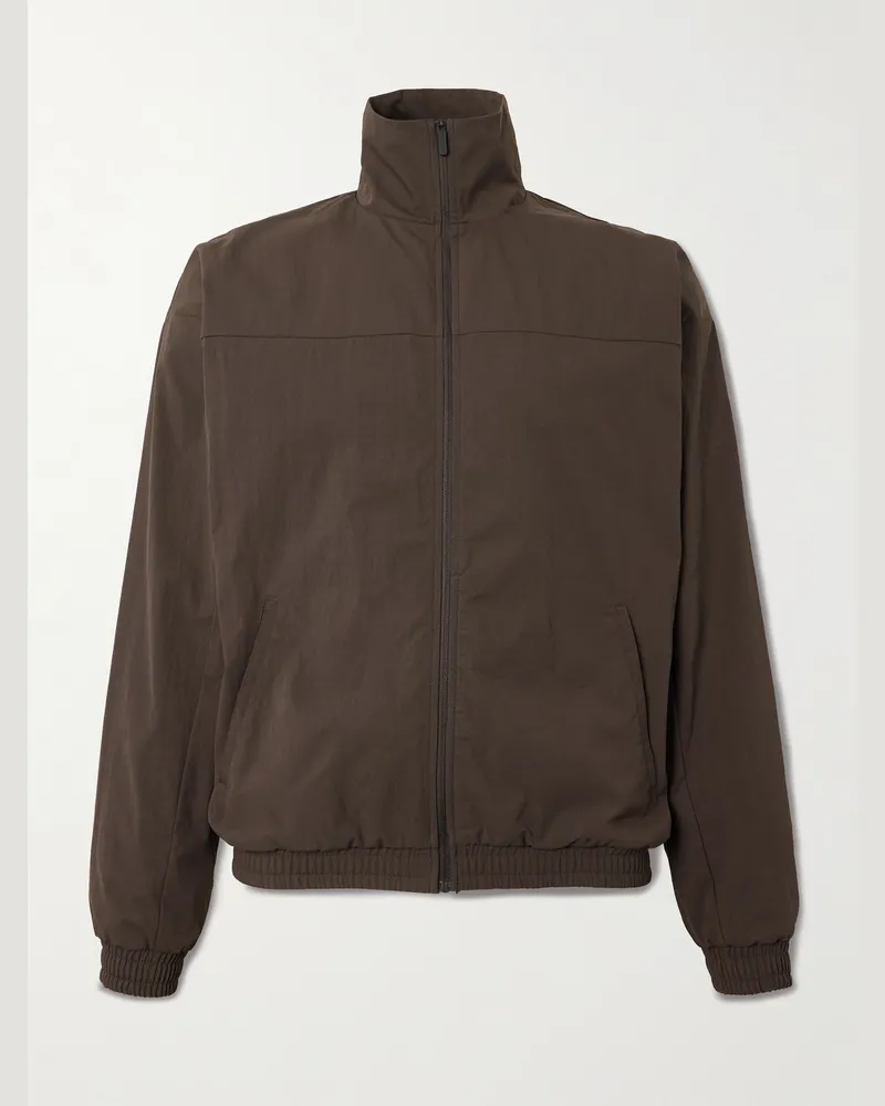 District Vision Trainingsjacke aus Nylon Braun