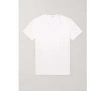 T-Shirt aus gekämmtem Baumwoll-Jersey