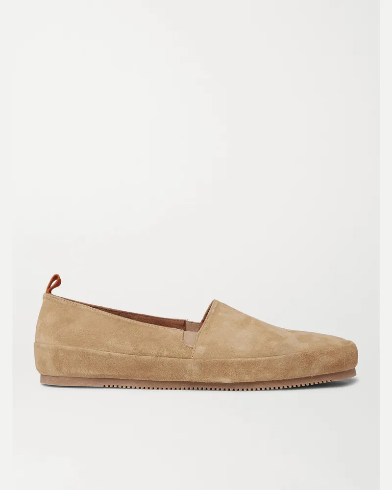 MULO Loafers aus Veloursleder Neutral