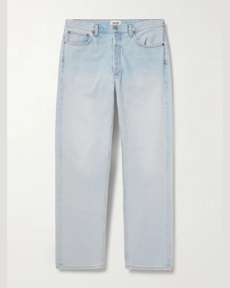 AGOLDE 90's Straight-Leg Jeans Blue