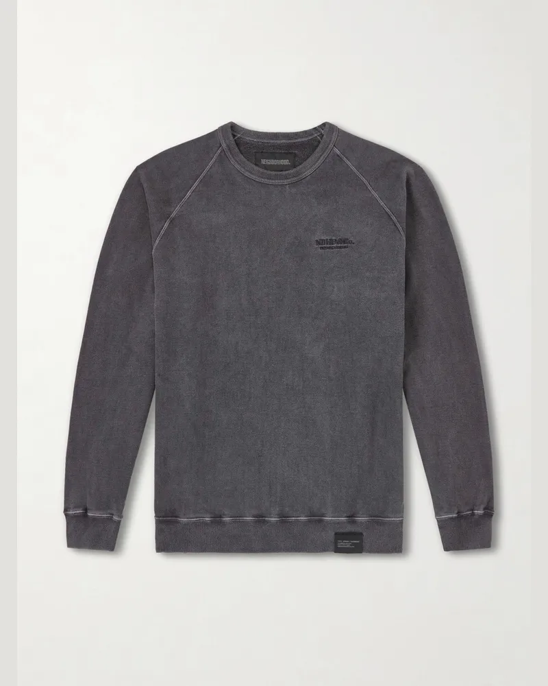 Neighborhood Cotton Pigment Dyed Sweatshirt Gray