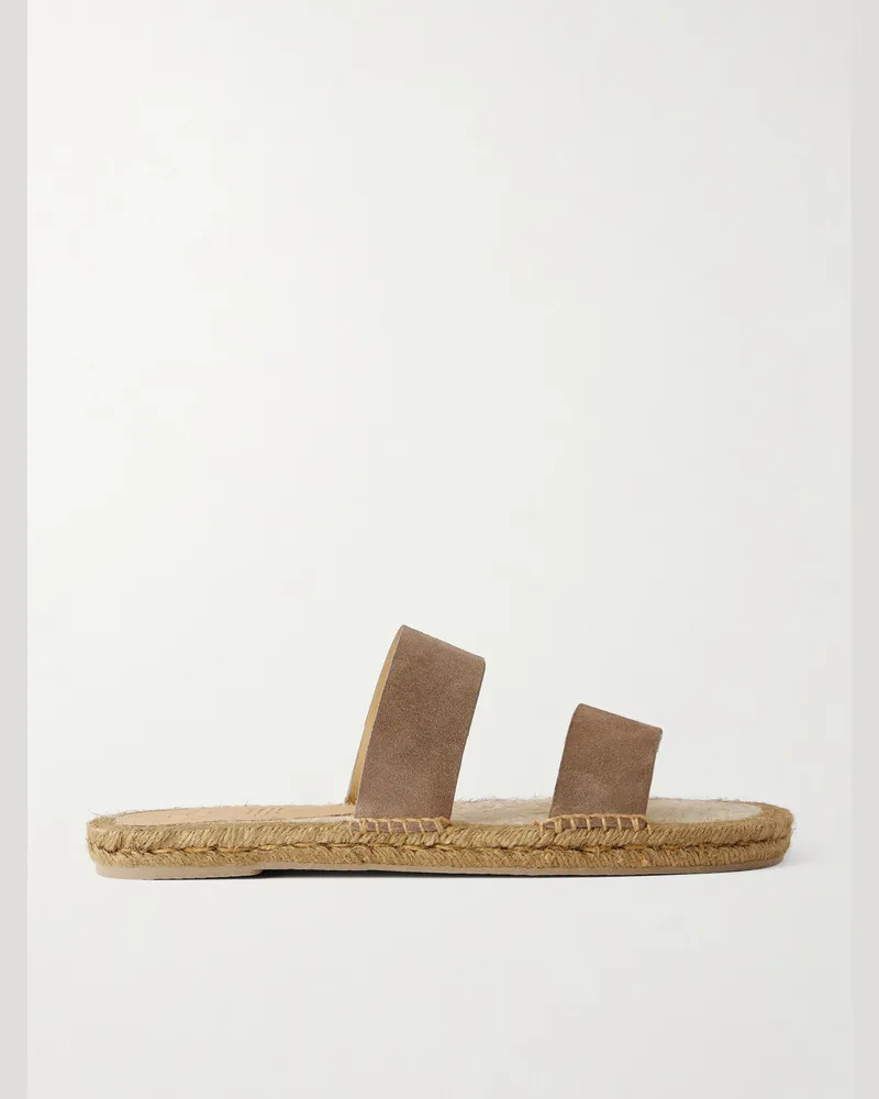 Castañer Kenny Suede Sandals Brown