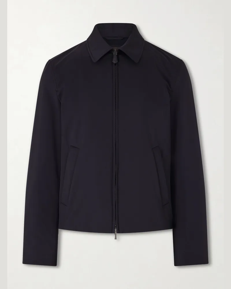 Loro Piana Mathis WindWish™ Blouson Jacket Blue
