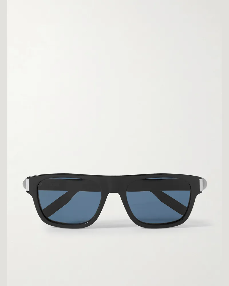 Dior CD Icon S3I D-Frame Acetate Sunglasses Blue