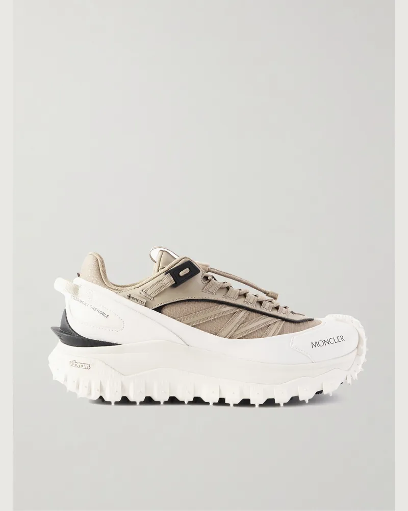 Moncler Trailgrip GTX Sneakers aus Ripstop und Gummi mit Lederbesatz Neutral