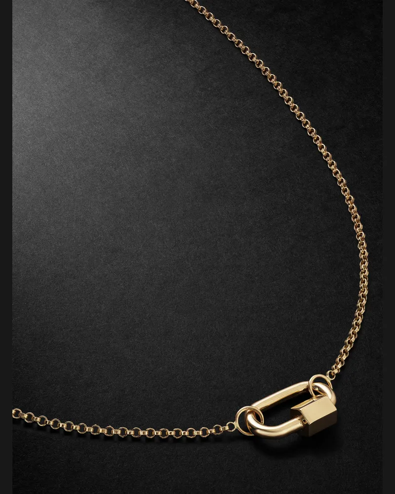 Marla Aaron Kette aus 14 Karat Gold Gold