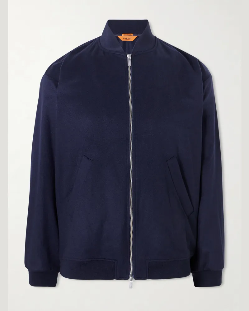 BARENA Cashmere Jacket Blue