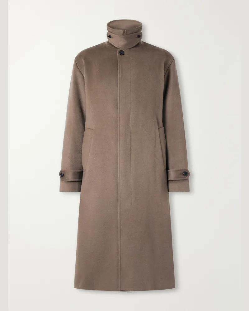 NN 07 Gibson 80040 Wool-Blend Flannel Coat Neutrals