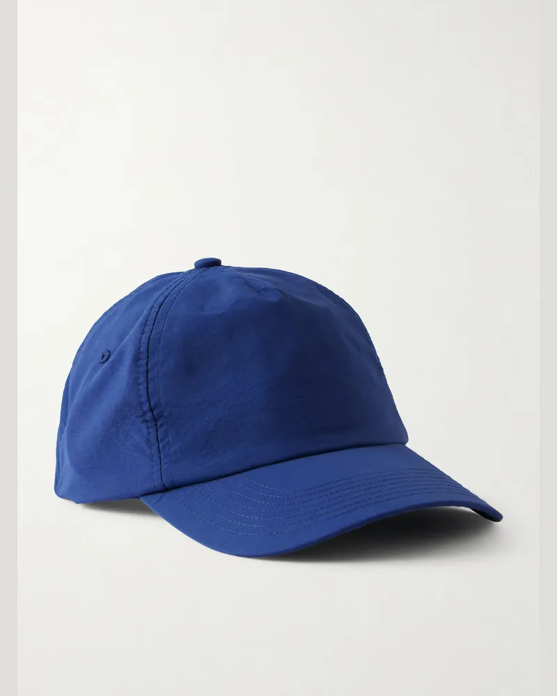 Frescobol Carioca Fernando Logo-Embroidered Baseball Cap Blue