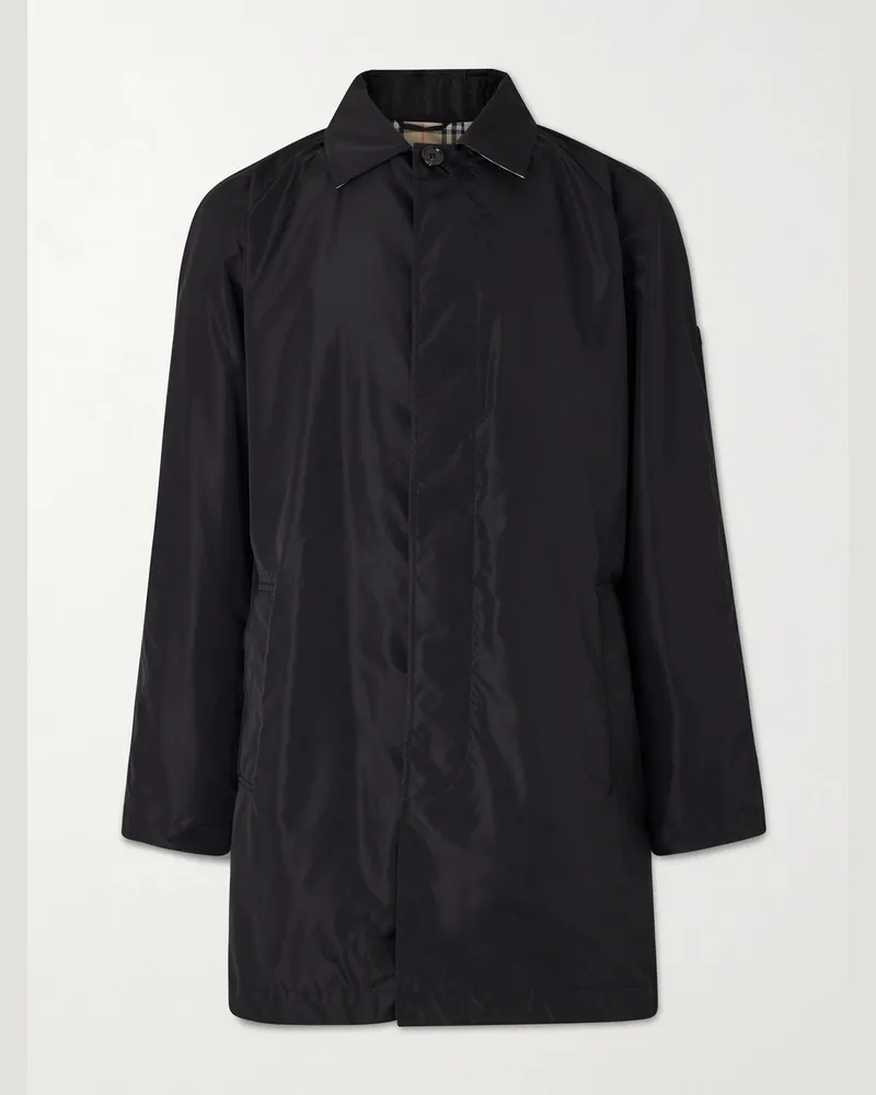 Burberry Ridgewood Shell Car Coat Black