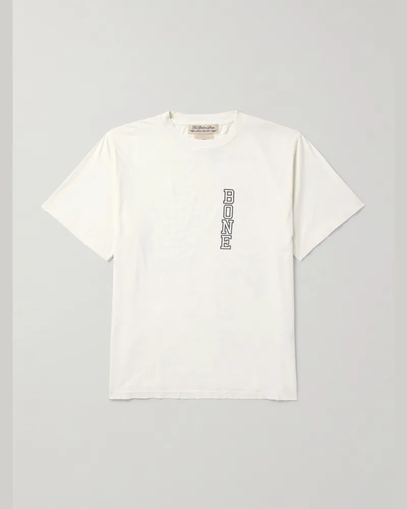 Remi Relief Bone Cotton-Jersey T-Shirt White