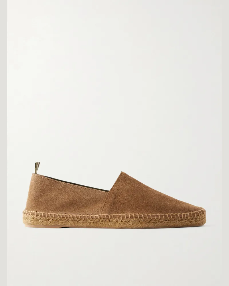 Castañer Pablo Suede Espadrilles Brown
