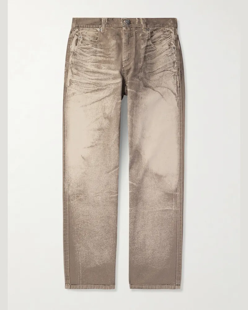 Balmain Gerade geschnittene Jeans Neutral