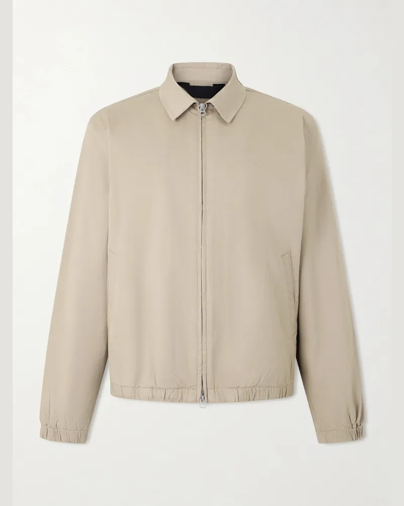 Rag & Bone Harrington Cotton-Blend Jacket Neutrals