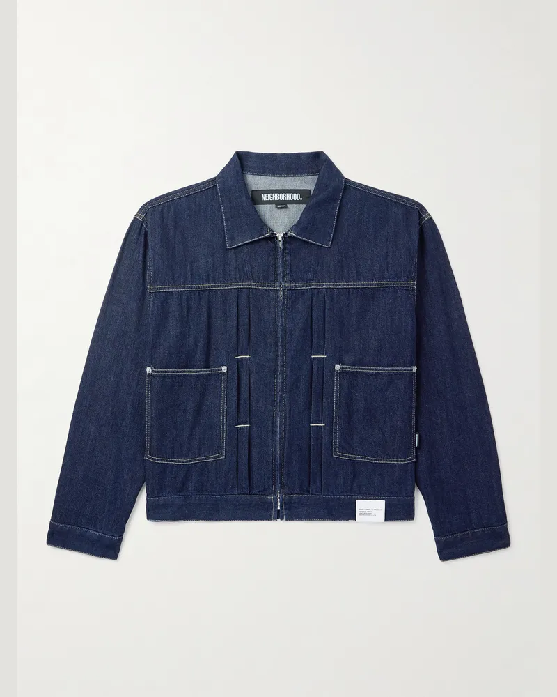 Neighborhood Jeansjacke Blau