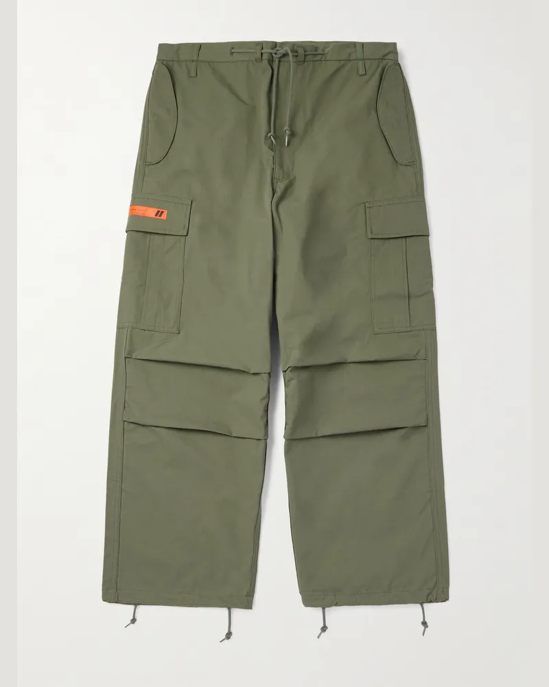 WTAPS Gerade geschnittene Cargohose aus CORDURA®-Nylon Grün